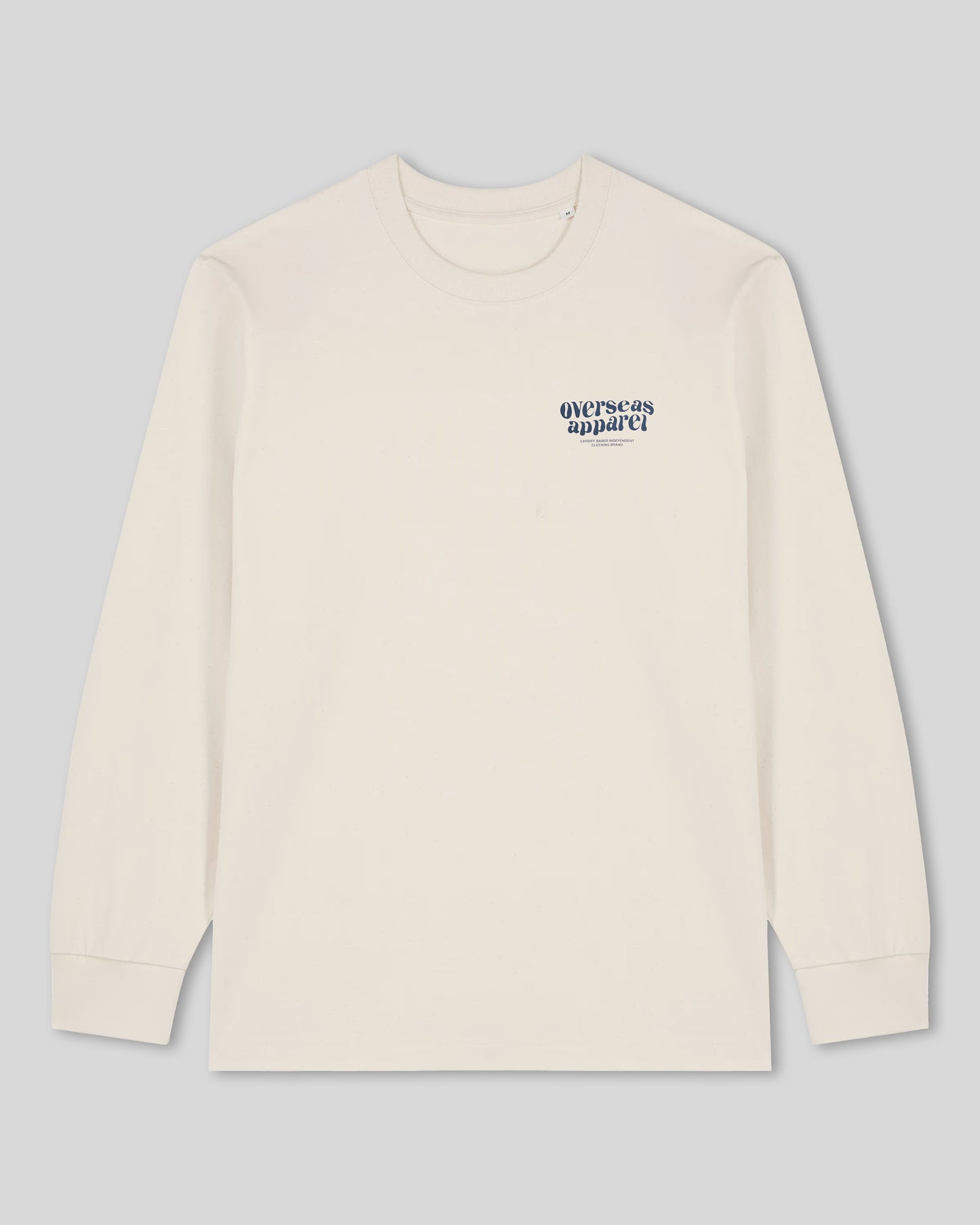 Winter Essentials Cream/Navy Long sleeve T-shirt