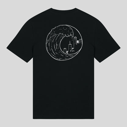 OG Wave Logo Black T-shirt