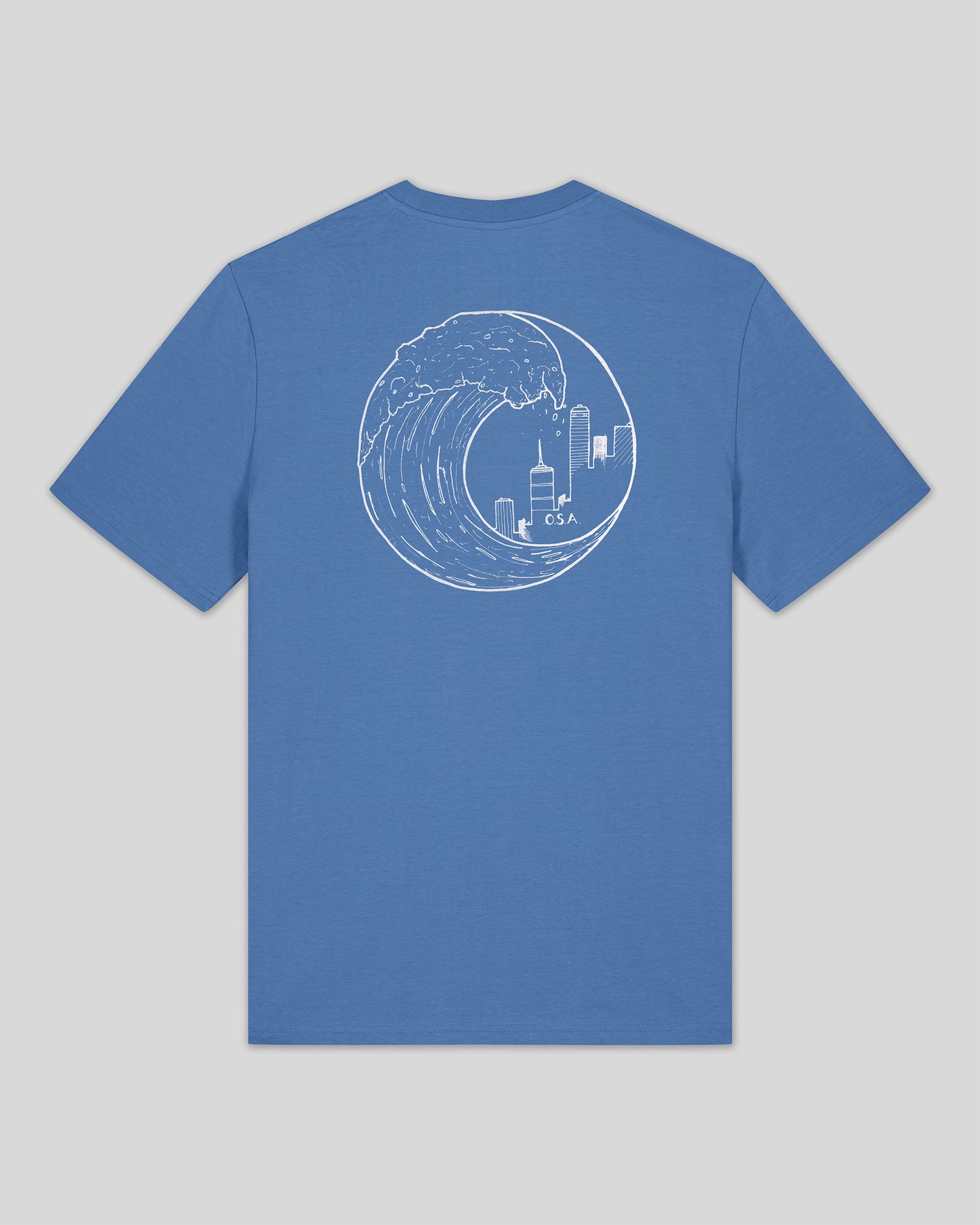 OG Wave Logo Blue T-shirt