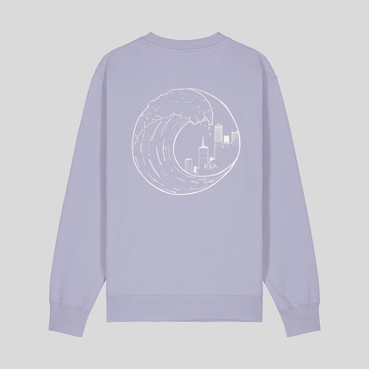 OG Wave Logo Lavender Sweater