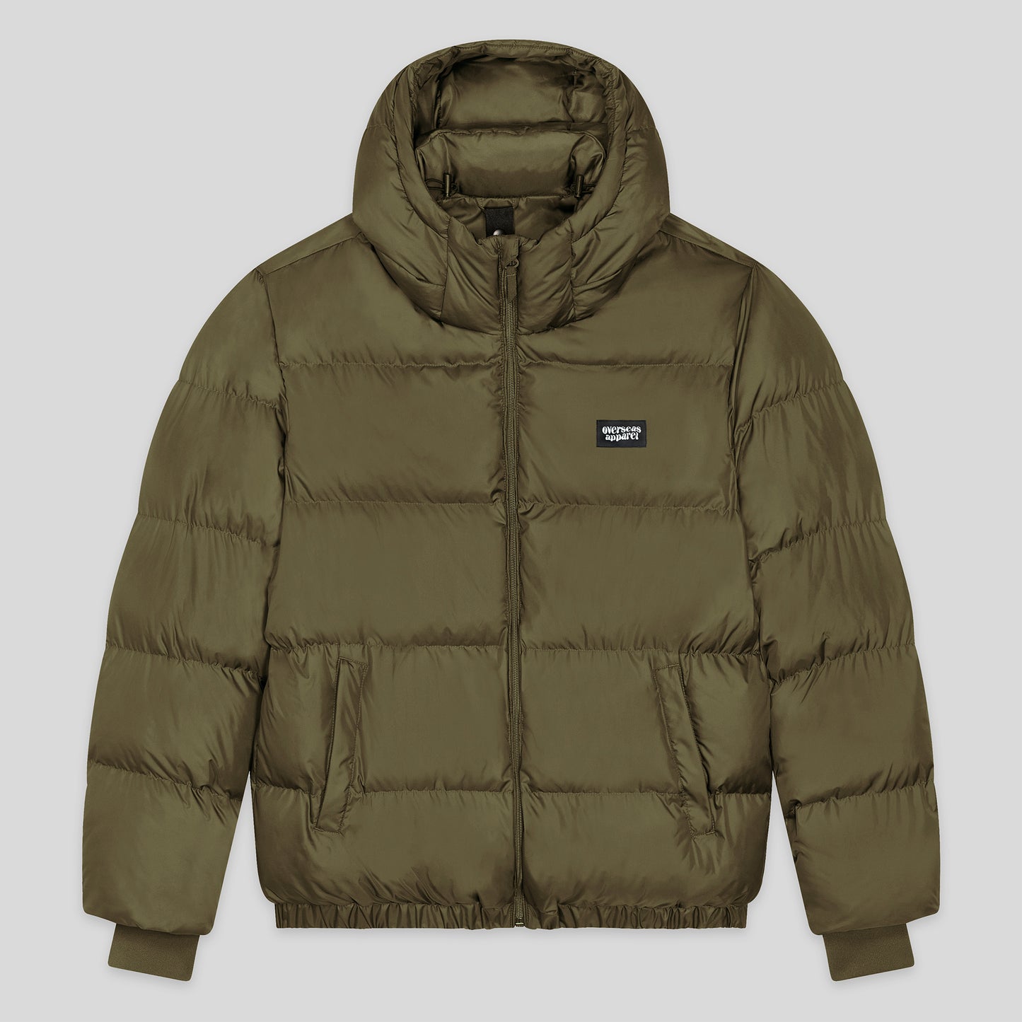 Heavy Essentials olive puffer coat