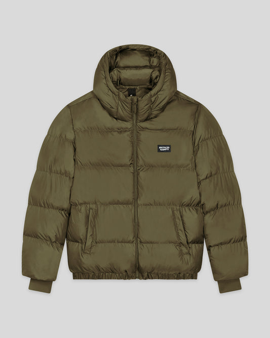 Heavy Essentials olive puffer coat