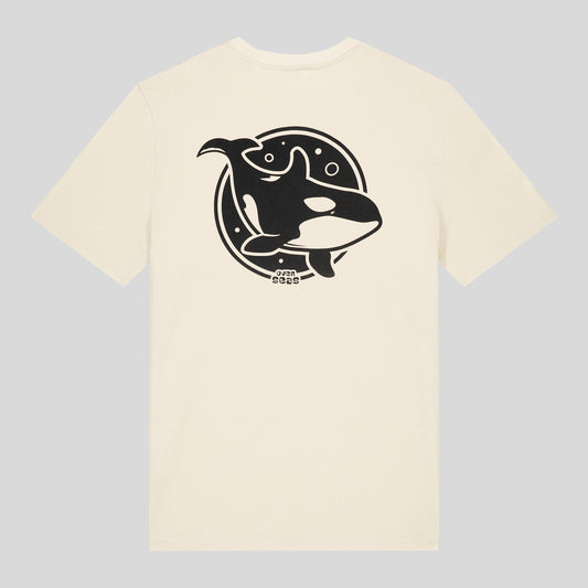 OVERSEAS Vol.6 Orca - Cream T-Shirt