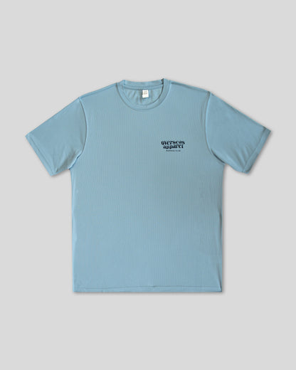 Running club soft blue T-shirt