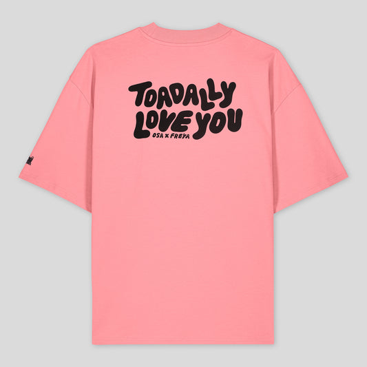 Toadally Love You Pink T-shirt