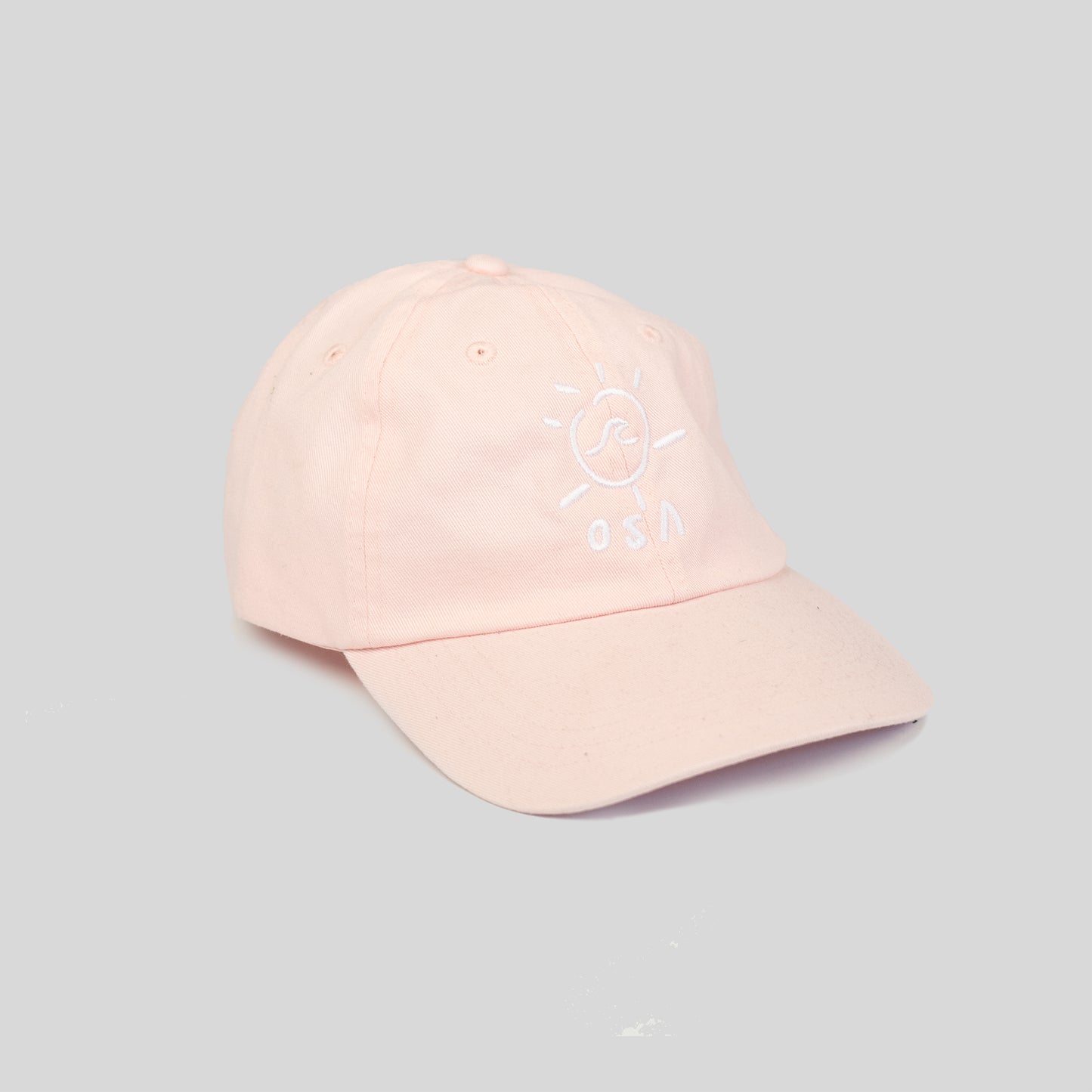 Sunny Waves Baby Pink Adjustable Cap