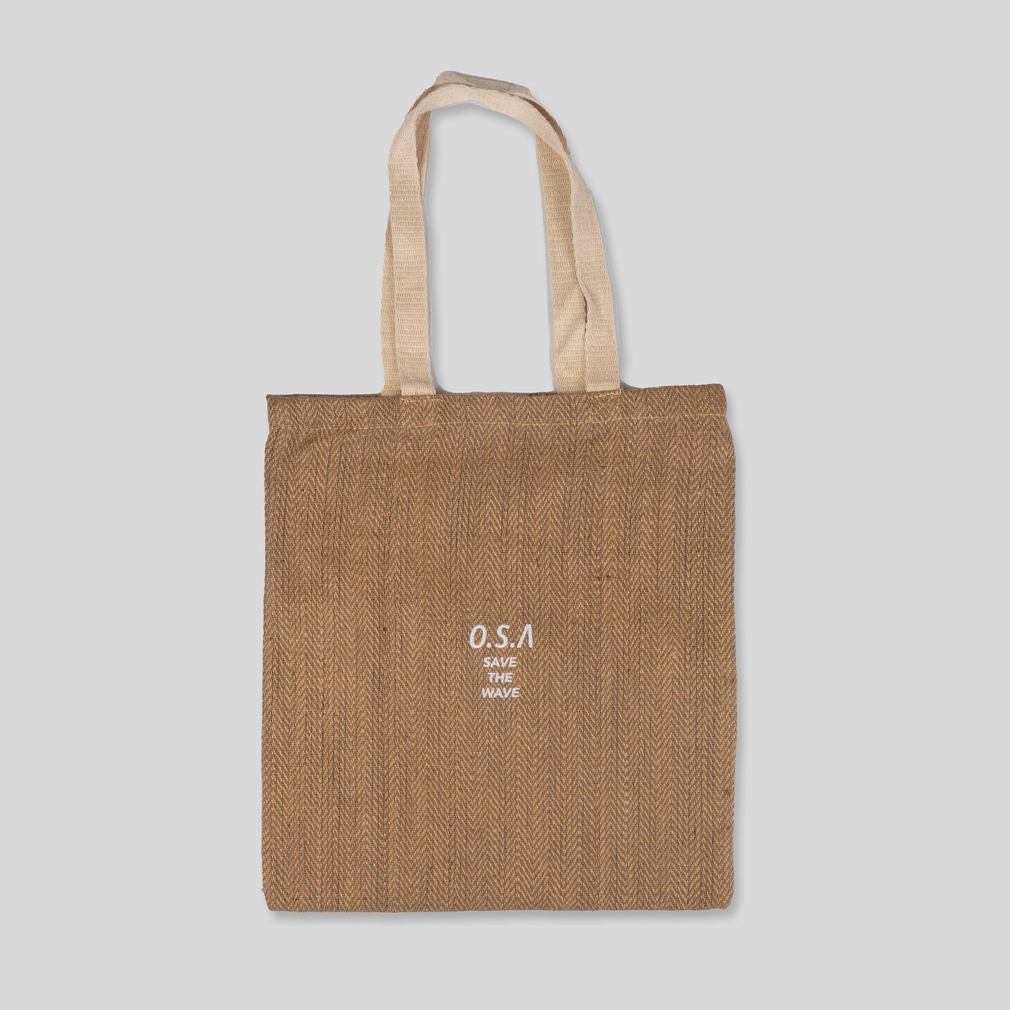 Save the Wave ECO Tote Bag - Brown