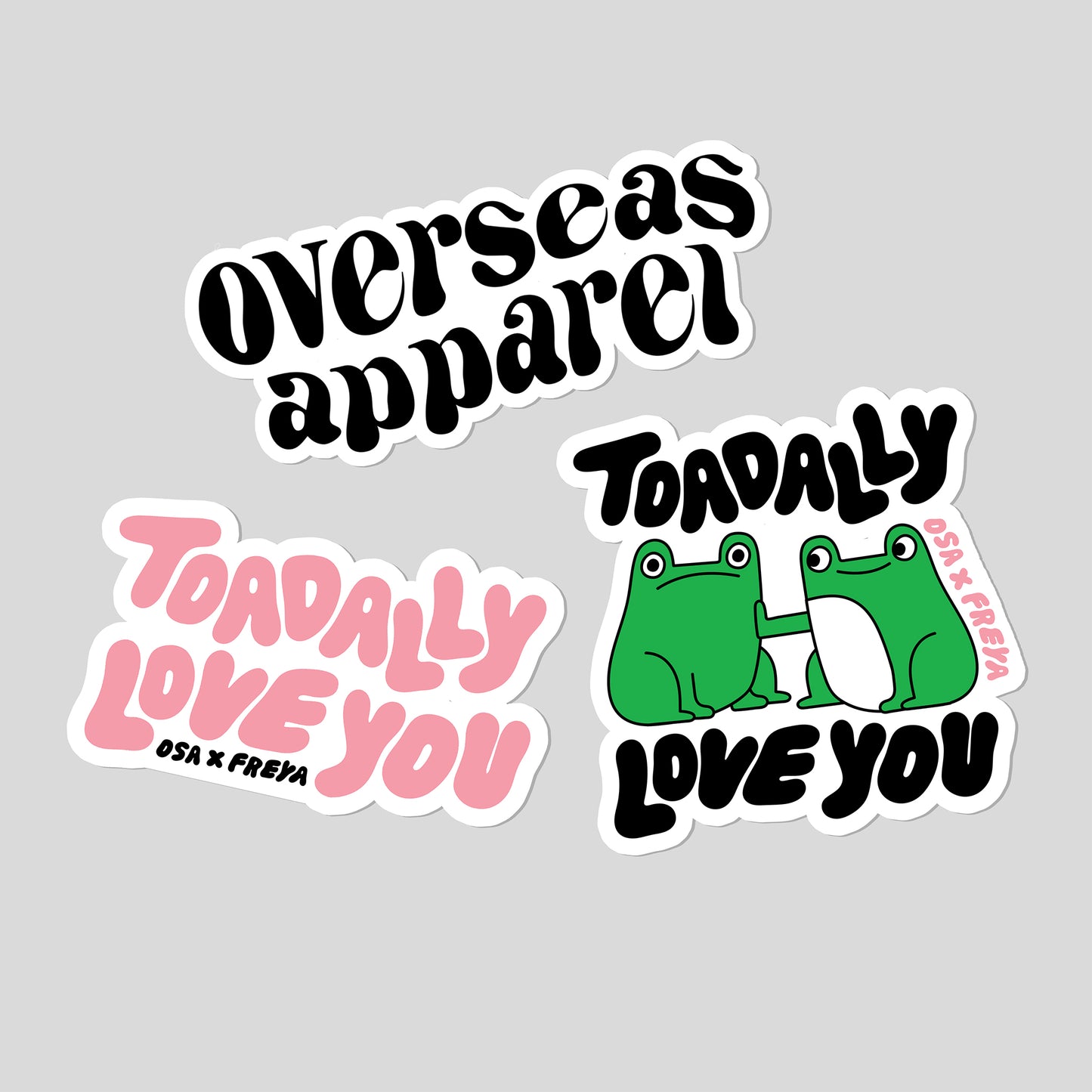 Toadally Love You Sticker Pack