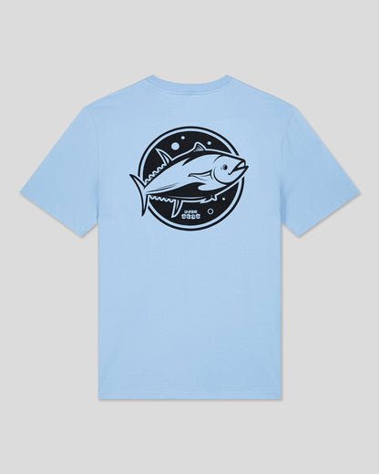 OVERSEAS Tuna Blue T-shirt