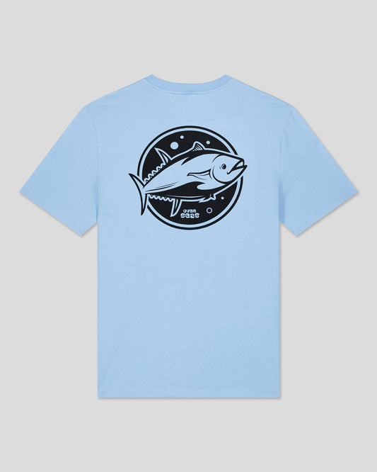 OVERSEAS Tuna Blue T-shirt