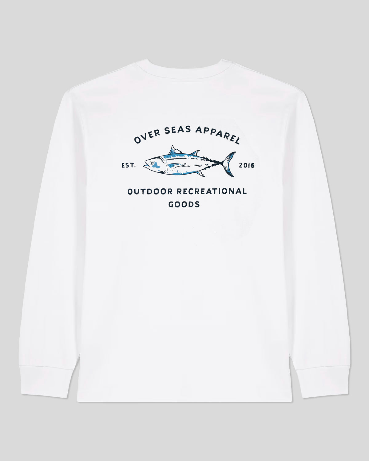 OSA Outdoor Recreational Goods White Long Sleeve T-shirt