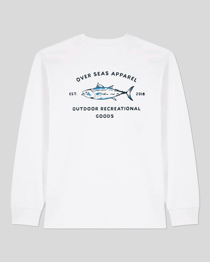 OSA Outdoor Recreational Goods White Long Sleeve T-shirt