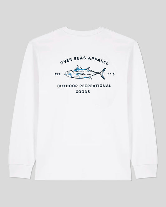 OSA Outdoor Recreational Goods White Long Sleeve T-shirt