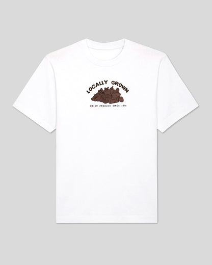 Locally Grown White T-Shirt