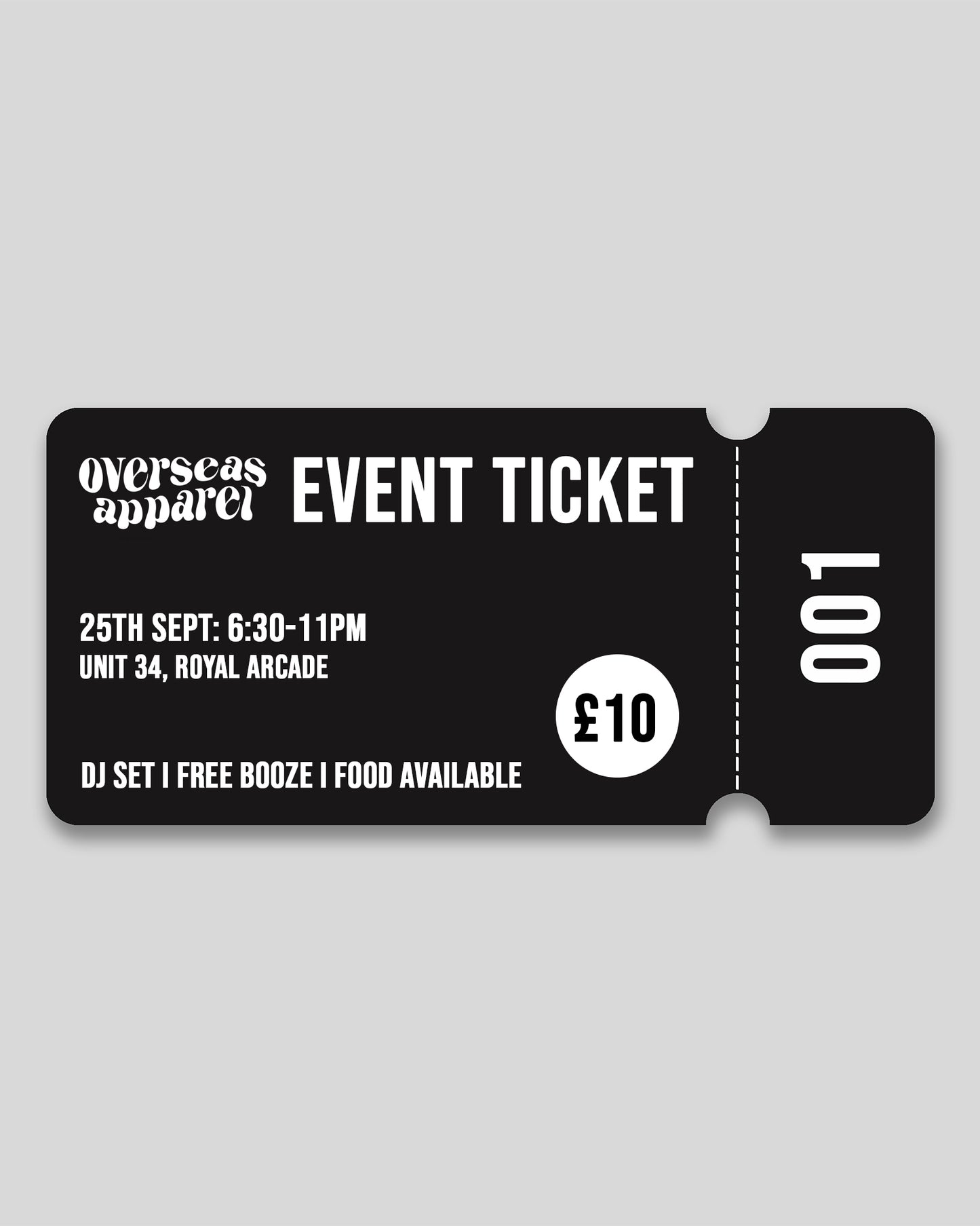 OSA Event Ticket 25/09/25