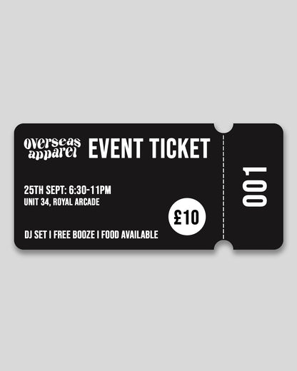 OSA Event Ticket 25/09/25