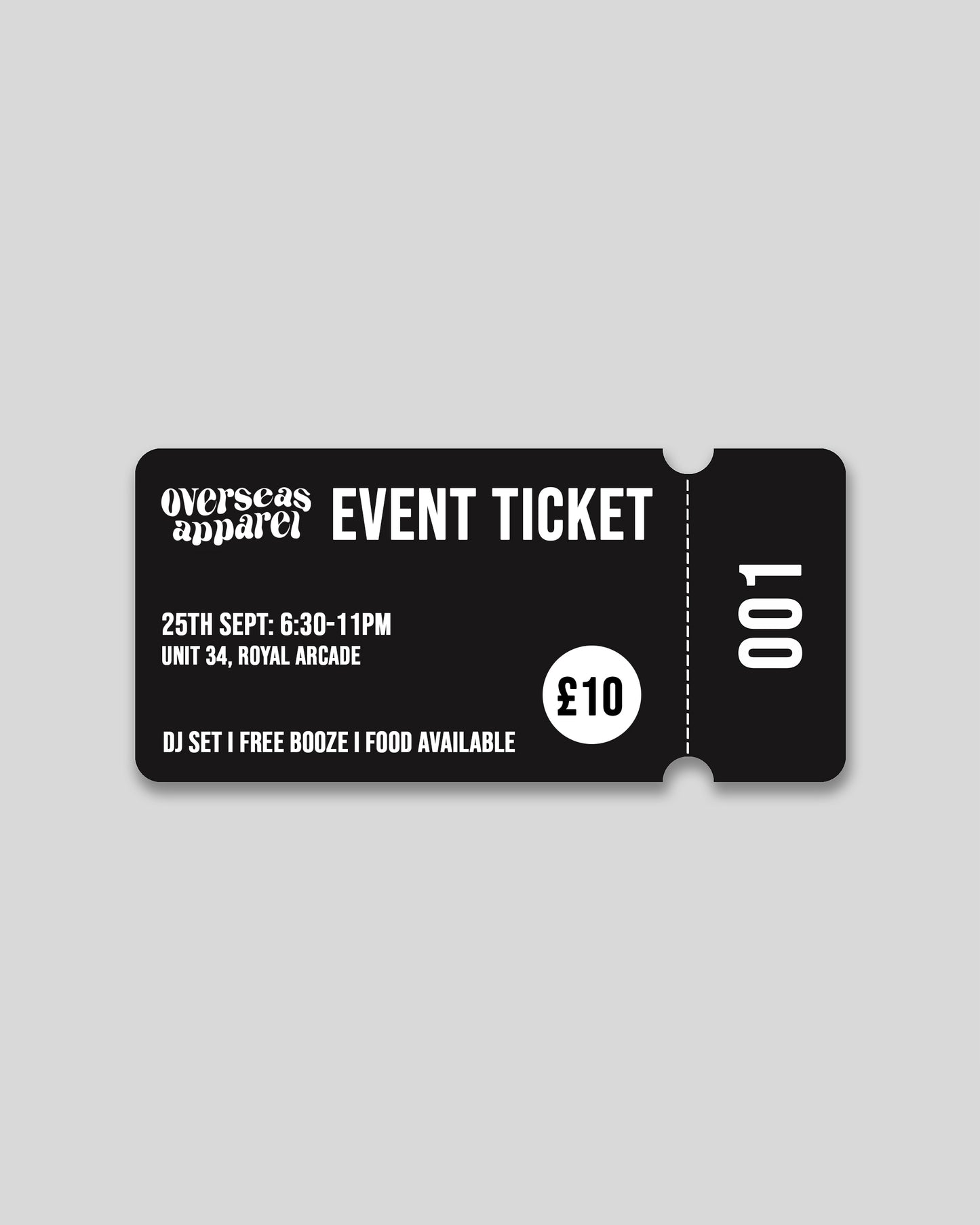 OSA's Movember Motown Event Ticket 14/11/25