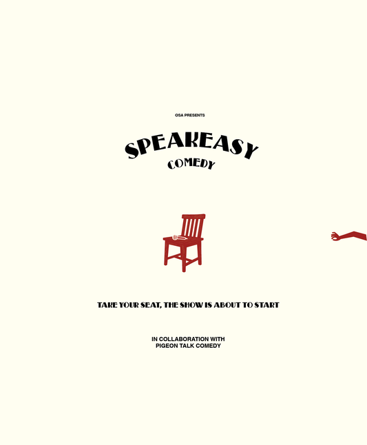 OSA Speak Easy Comedy Night Ticket 31/07/26