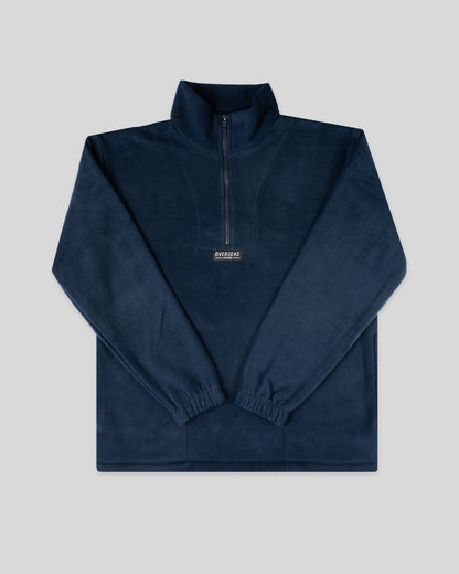Navy 1/4 Zip Voyage Fleece