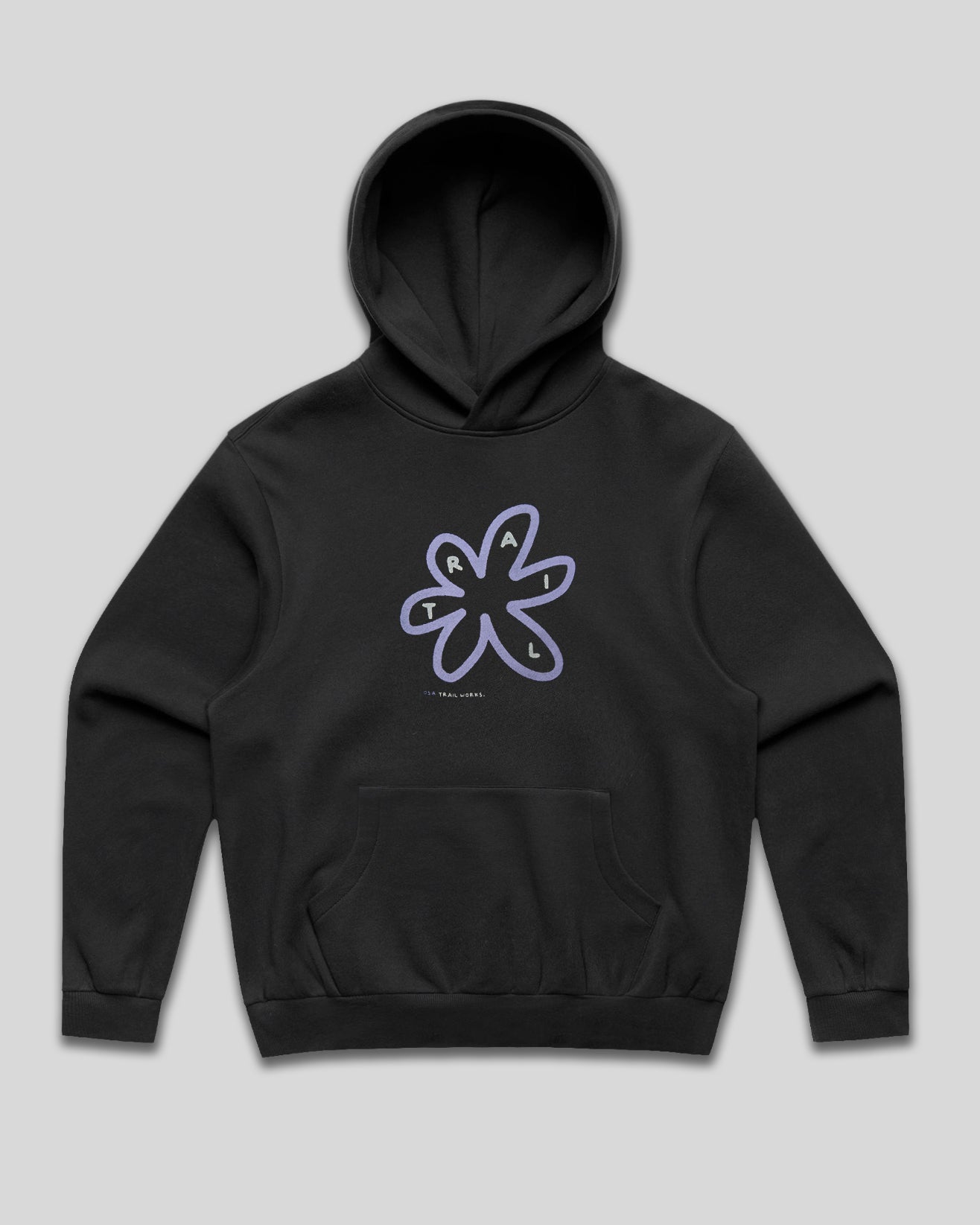 OSA Trail Works Black Hoodie