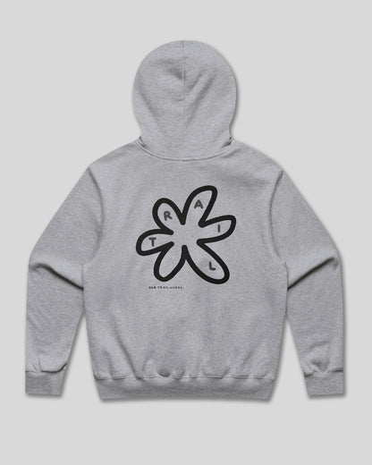 OSA Trail Works Grey Hoodie
