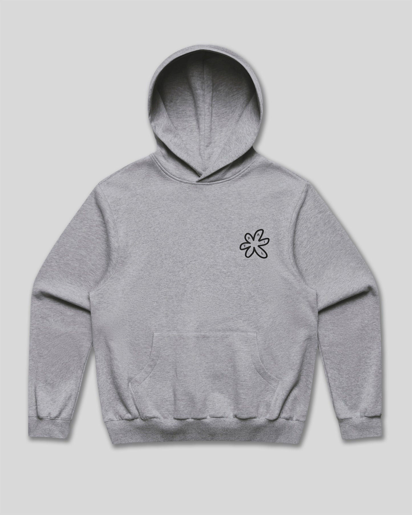 OSA Trail Works Grey Hoodie