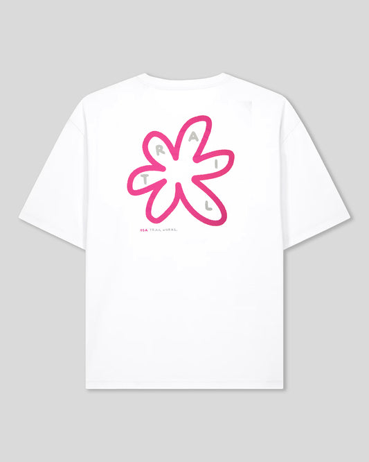 OSA Trail Works White T-shirt