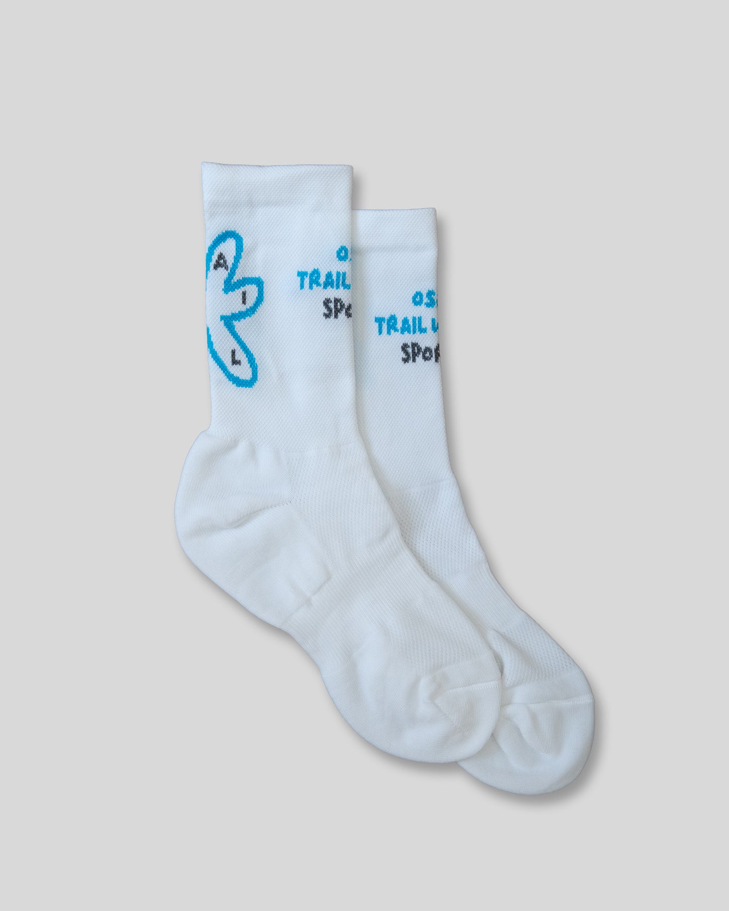 Trail Works Sport White Run Socks